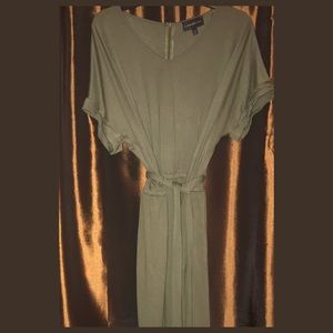 Lane Bryant Belted Jumpsuit